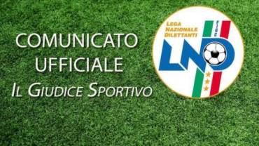 Giudice sportivo: Lanzolla e Liberio squalificati per un turno