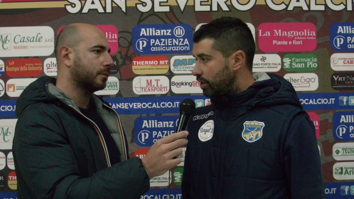 Intervista a Mister De Luca, post partita San Severo – FBC Gravina