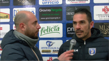 Intervista a mister D’Agostino post partita FBC Gravina – Anzio Calcio