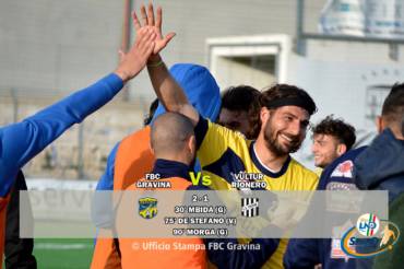 Tre su tre, e il Gravina fa 50!