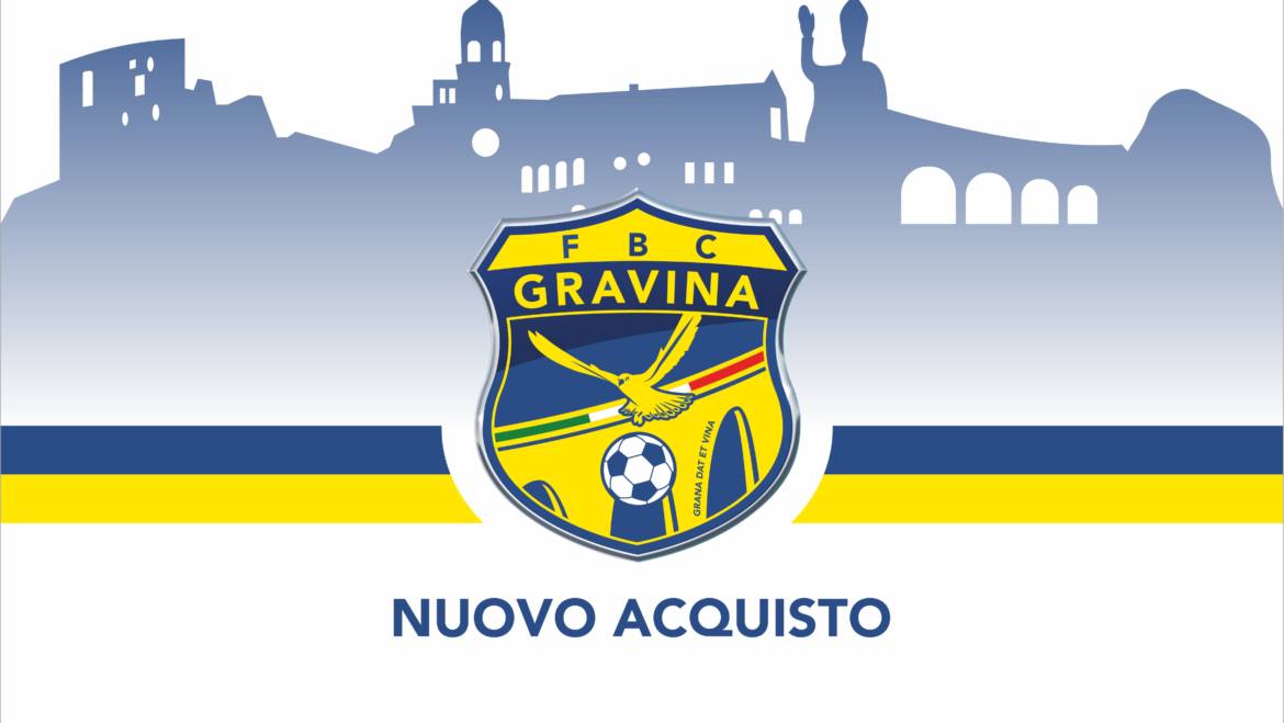 COMUNICATO STAMPA/ Balzano è nuovo calciatore della FBC Gravina