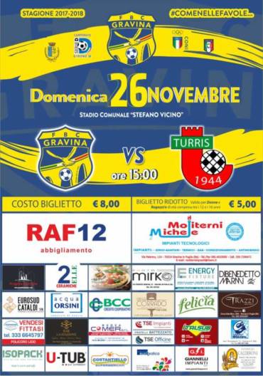 Lotta al Femminicidio: l’FBC regala il libero accesso alle donne per il match contro la Turris!