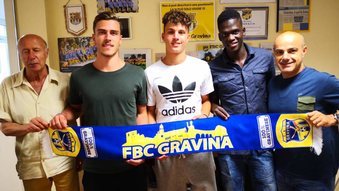 Il parco under della FBC si rinforza con gli acquisti di Dentamaro, Piarulli e Diarra