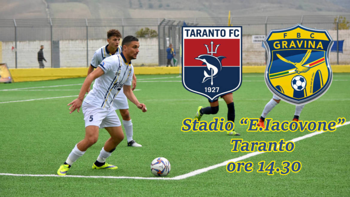 Taranto – FBC Gravina : info settore ospiti