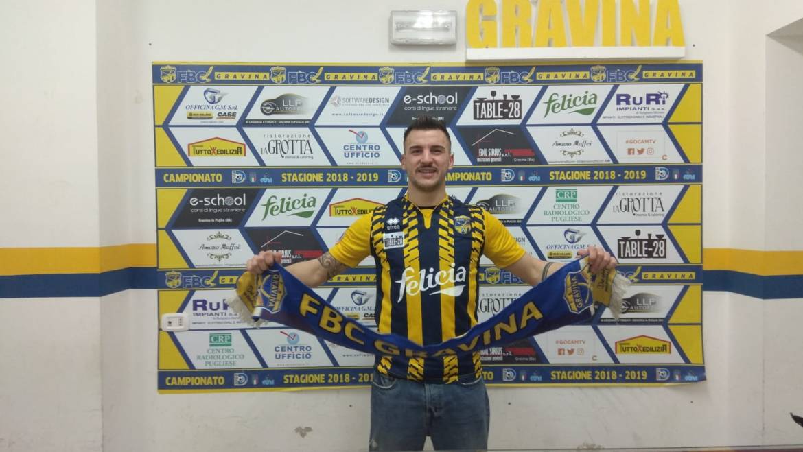 Comunicato stampa / La FBC Gravina ha il suo “nuovo” bomber: Scaringella is back!