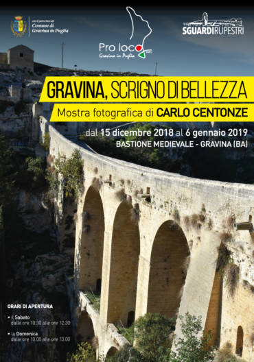 I calciatori gialloblu in visita alla mostra Mostra fotografica”Gravina,scrigno di bellezza”