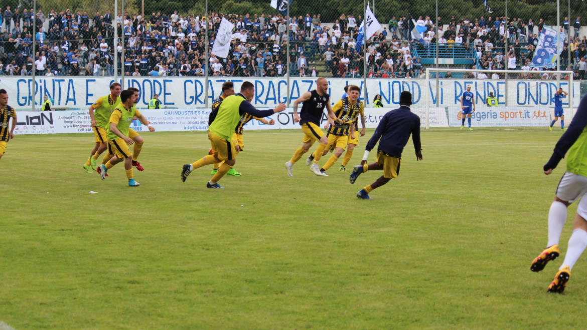 FBC, sconfitta con onore ad Andria