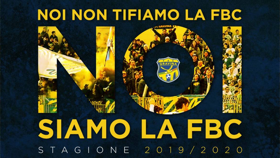 Io, tu, NOI: NOI SIAMO LA FBC!