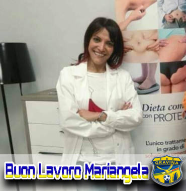 Torna in casa FBC Gravina la nutrizionista Mariangela Aquila