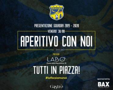 “Aperitivo con Noi”: la FBC si presenta ai propri tifosi