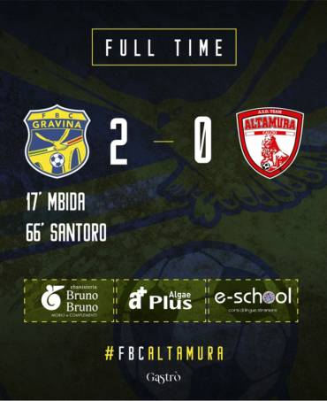 5a Giornata LND Girone H: FBC Gravina – Team Altamura