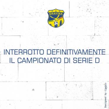 Ufficiale: interrotti definitivamenti tutti i campionati dilettantistici