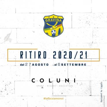 Giovedì 27 agosto al via il ritiro FBC