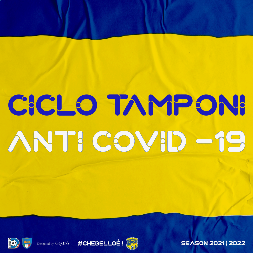 COMUNICATO STAMPA / Cinque tesserati gialloblù positivi al Covid-19