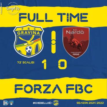 4a Giornata LND Girone H: FBC Gravina – Nardò