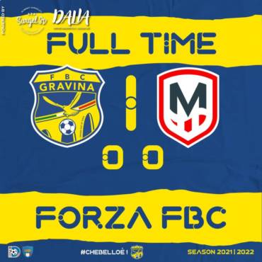 16a Giornata LND Girone H: FBC Gravina – Molfetta