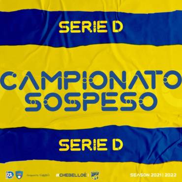 Ufficiale: campionato di serie D sospeso fino al 23 gennaio