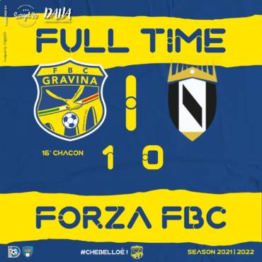 18a Giornata LND Girone H: FBC Gravina – Nola