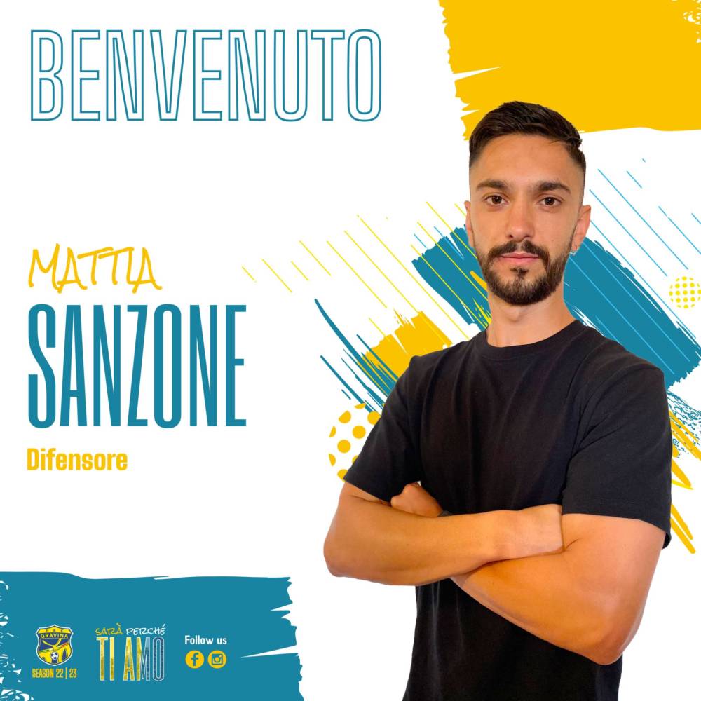 Mattia Sanzone è un nuovo calciatore della FBC Gravina