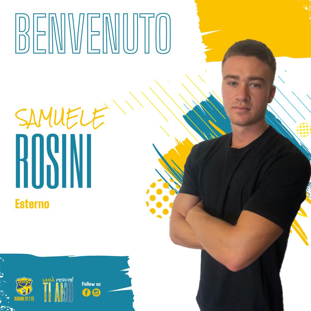 Samuele Rosini è un nuovo calciatore della FBC Gravina