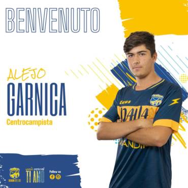 Alejo Garnica è un nuovo calciatore della FBC Gravina