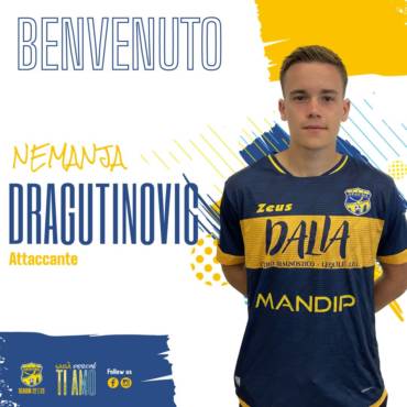 Nemanja Dragutinovic è un nuovo calciatore della FBC Gravina