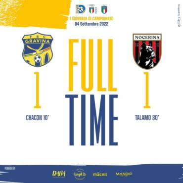 1a Giornata Serie D Girone H: FBC Gravina – Nocerina