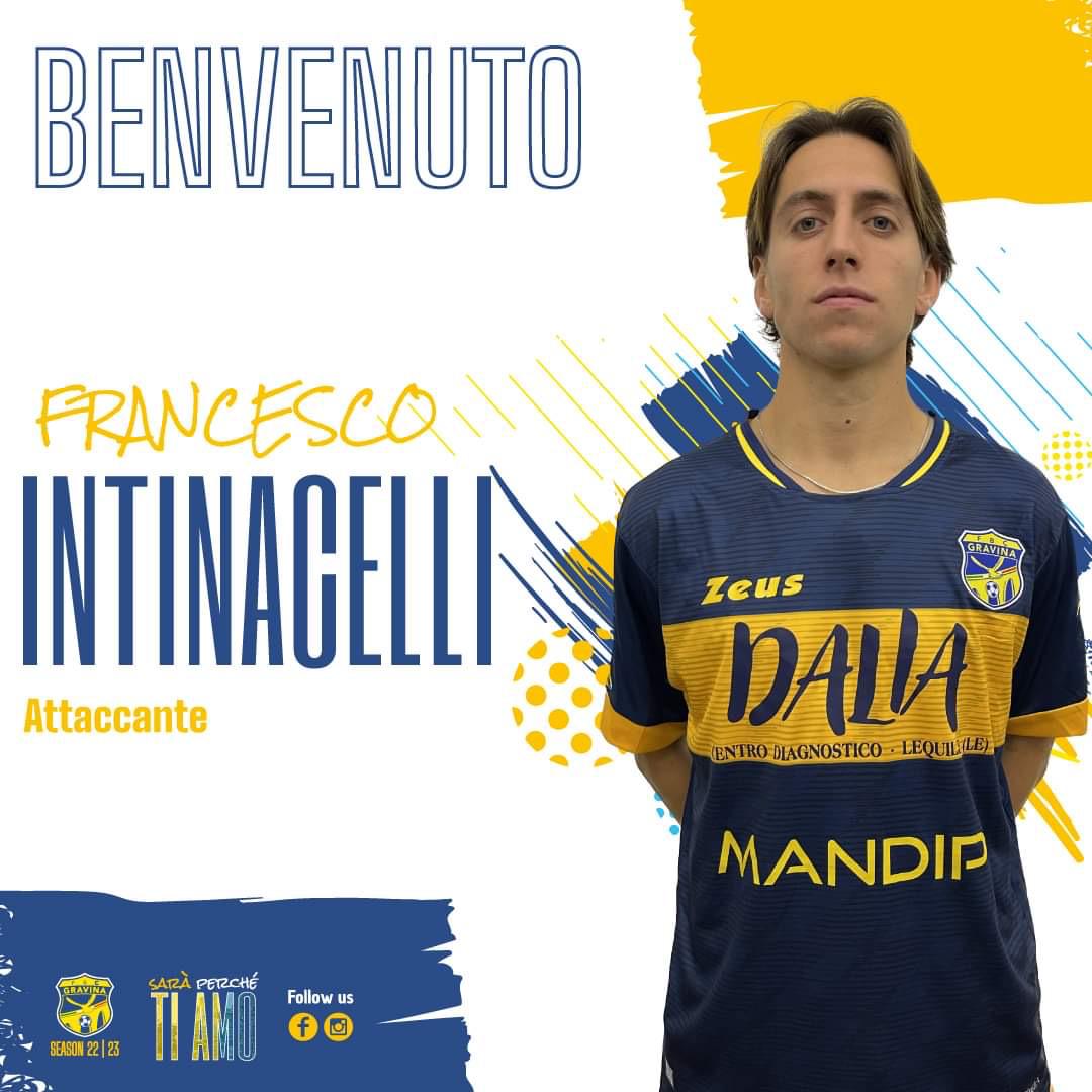Intinacelli è un nuovo calciatore della FBC Gravina
