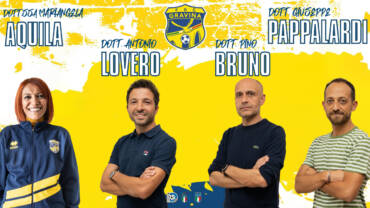 Staff medico FBC 2023/2024: riconferma per l’equipe medica del dott. Bruno