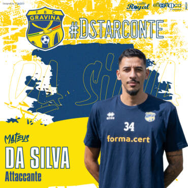 Mateus Castro Da Silva è un nuovo calciatore della FBC Gravina