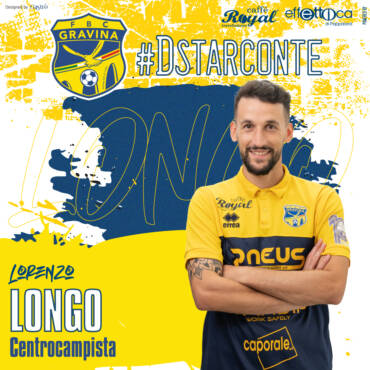 Longo è un nuovo calciatore della FBC Gravina