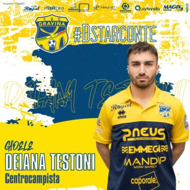 Deiana Testoni è un nuovo calciatore della FBC Gravina