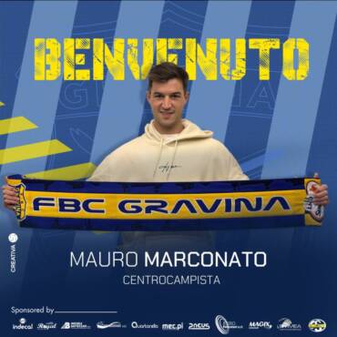 Marconato è un nuovo calciatore della FBC Gravina